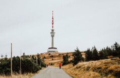 Wieża telewizyjna - Pradziad(1491m) - Czechy 